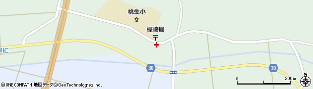 宮城県石巻市桃生町樫崎（新南崎）周辺の地図