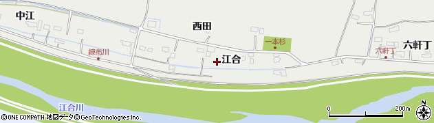 宮城県美里町（遠田郡）平針（江合）周辺の地図