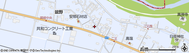 安部石材店工場周辺の地図