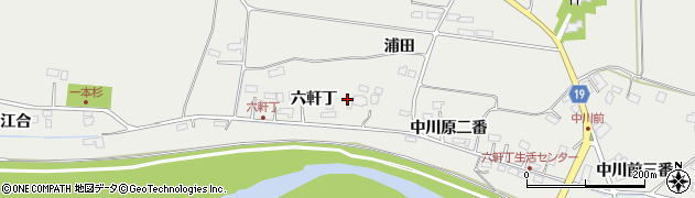 宮城県遠田郡美里町平針周辺の地図