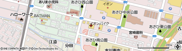 株式会社藤崎古川店周辺の地図