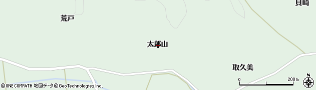 宮城県石巻市桃生町樫崎太郎山周辺の地図