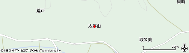宮城県石巻市桃生町樫崎（太郎山）周辺の地図