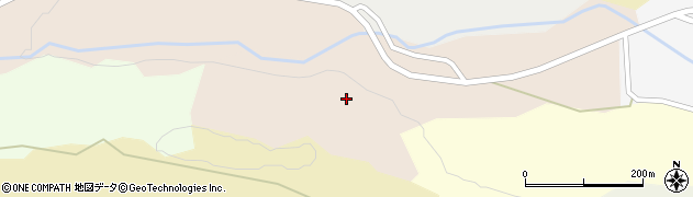 宮城県加美町（加美郡）鹿原岩下周辺の地図