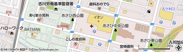 モーリーファンタジー古川店周辺の地図
