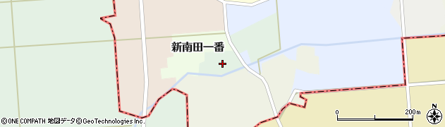 宮城県加美町（加美郡）中嶋南田周辺の地図
