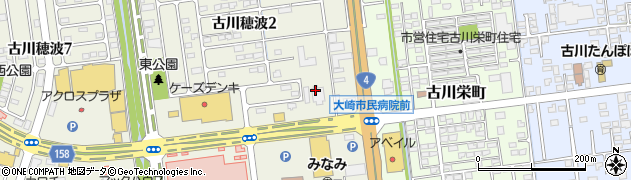 株式会社エネサンス東北古川支店周辺の地図