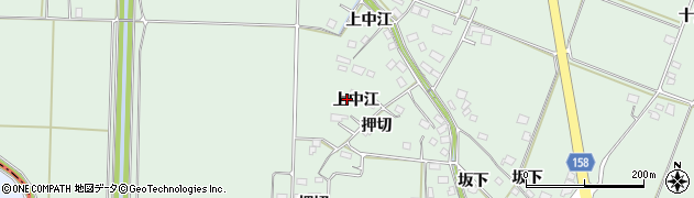 宮城県大崎市古川飯川上中江24周辺の地図