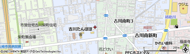 白洋舎ケミサプライ仙北古川店周辺の地図