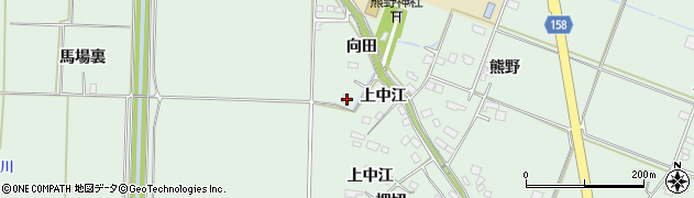 宮城県大崎市古川飯川上中江15周辺の地図