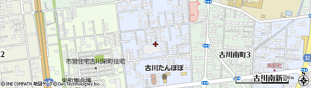 宮城県大崎市古川小稲葉町周辺の地図