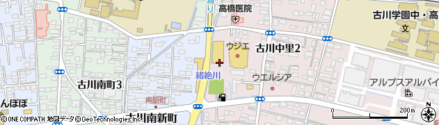 トヨタレンタリース仙台新古川店周辺の地図
