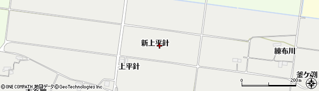 宮城県遠田郡美里町平針新上平針周辺の地図
