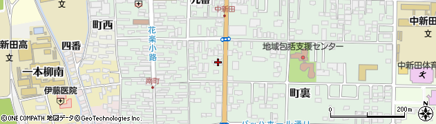 仙台銀行中新田支店周辺の地図