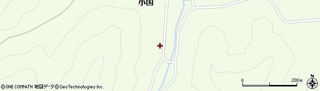 山形県鶴岡市小国乙111周辺の地図