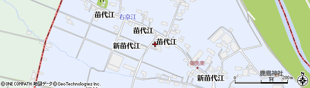 宮城県遠田郡美里町関根新苗代江34周辺の地図