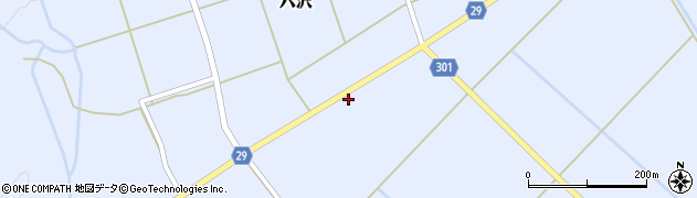 山形県尾花沢市六沢180周辺の地図