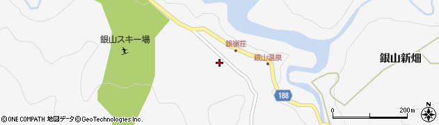 山形県尾花沢市銀山新畑22-5周辺の地図