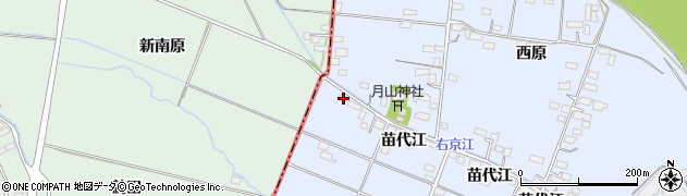 宮城県遠田郡美里町関根新苗代江5周辺の地図