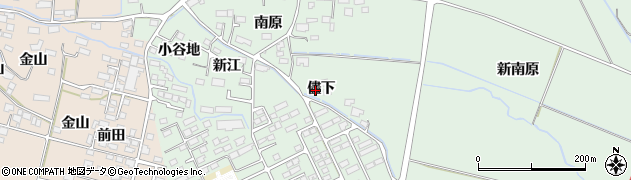 宮城県大崎市古川鶴ケ埣（儘下）周辺の地図