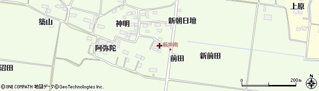 宮城県遠田郡美里町荻埣要害東18周辺の地図
