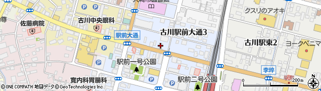 ジブラルタ生命保険株式会社　仙台西支社古川第一営業所周辺の地図