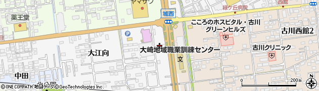 セイノースーパーエクスプレス株式会社　古川営業所周辺の地図