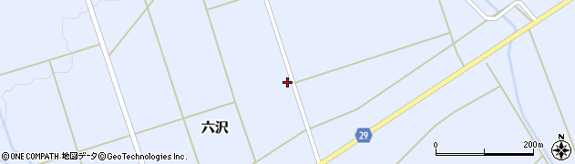 山形県尾花沢市六沢971周辺の地図