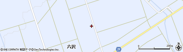 山形県尾花沢市六沢972周辺の地図