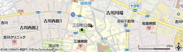 菊才商店　荒川支店周辺の地図
