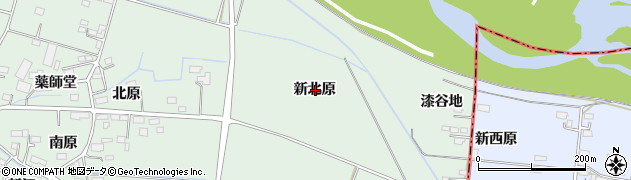 宮城県大崎市古川鶴ケ埣新北原周辺の地図