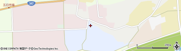 宮城県加美町（加美郡）下野目清水田東周辺の地図