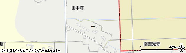 宮城県遠田郡美里町平針田中浦周辺の地図