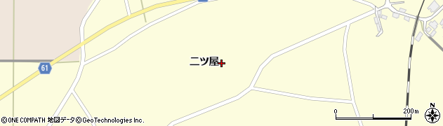 宮城県登米市豊里町二ツ屋229周辺の地図