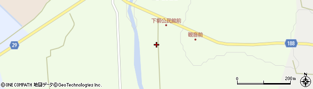 山形県尾花沢市下柳渡戸98周辺の地図