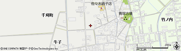 宮城県大崎市古川塚目屋敷169周辺の地図