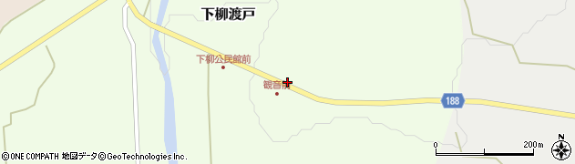 山形県尾花沢市下柳渡戸52周辺の地図