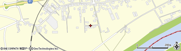 宮城県登米市豊里町（内町浦）周辺の地図