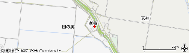 宮城県大崎市古川保柳（孝養）周辺の地図