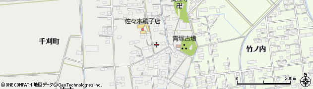 宮城県大崎市古川塚目屋敷53周辺の地図
