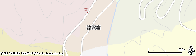 宮城県加美町（加美郡）漆沢宿周辺の地図