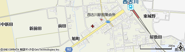 西古川駅前郵便局周辺の地図