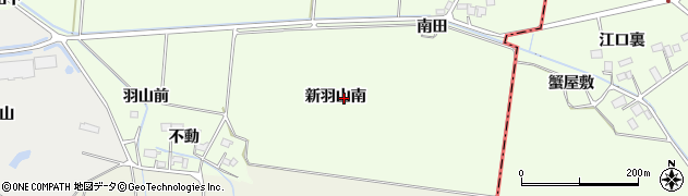 宮城県大崎市古川馬櫛新羽山南周辺の地図