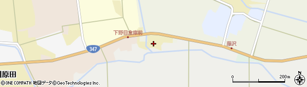 宮城県加美町（加美郡）下野目蓬田西周辺の地図