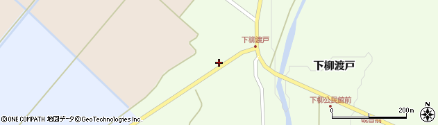 山形県尾花沢市下柳渡戸437周辺の地図