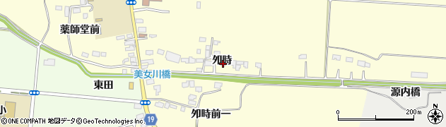 宮城県遠田郡美里町中埣夘時78周辺の地図