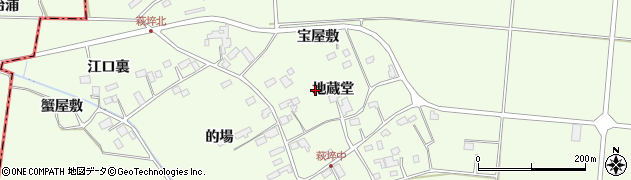 宮城県遠田郡美里町荻埣周辺の地図