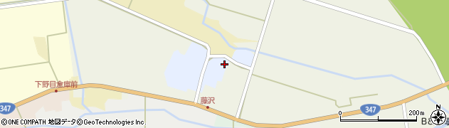 宮城県加美町（加美郡）下野目東田北周辺の地図