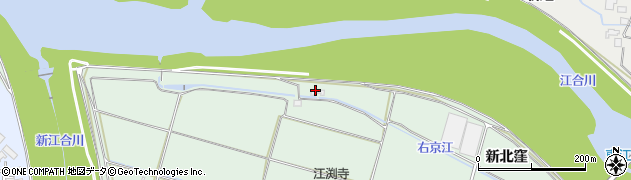 宮城県大崎市古川鶴ケ埣北窪周辺の地図