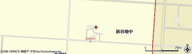 宮城県美里町（遠田郡）中埣（北谷地中）周辺の地図